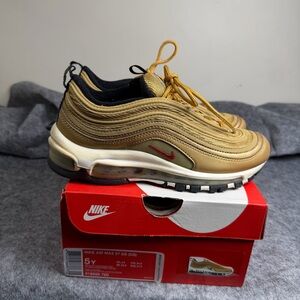 Nike Air Max 97 Metallic Gold Sneakers